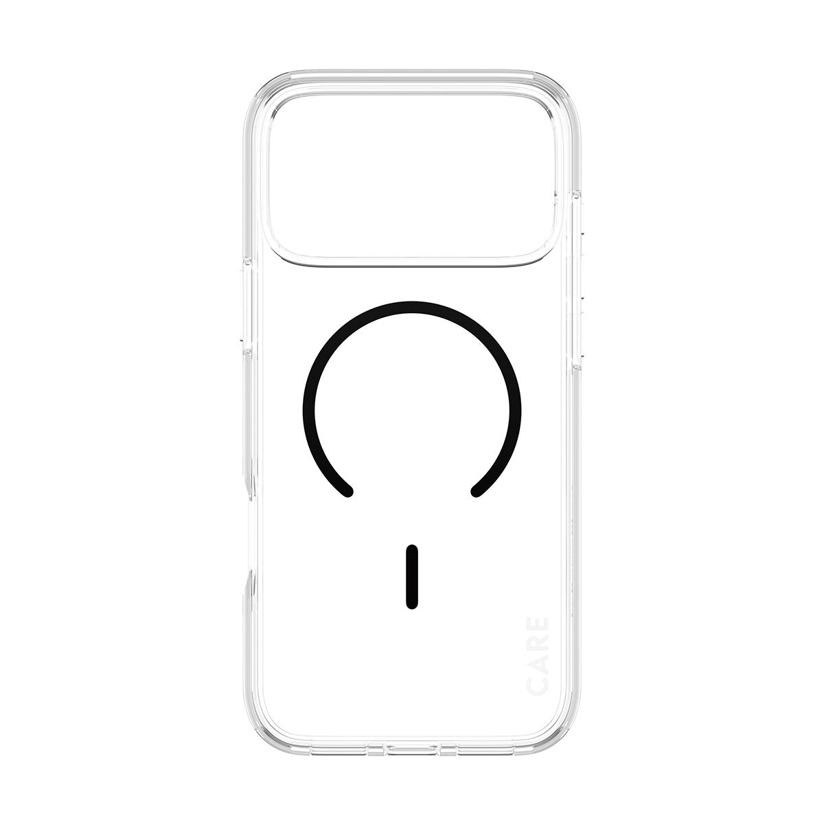 CARE™ by PanzerGlass® Urban Explorer Case Transparent w. Black MagSafe iPhone 17 Pro Max